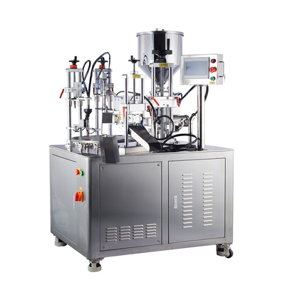Automatic Food Soft Aluminum Cosmetic Tube Filling And Sealing Machine