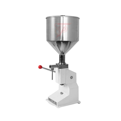 Machine de remplissage manuelle tenue dans la main de miel de confiture de vernis à ongles